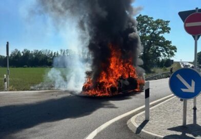 Verkehrslenkung nach Brand BAB3